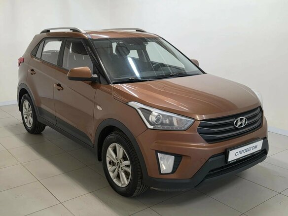 2017 Hyundai Creta I, коричневый, 1470000 рублей