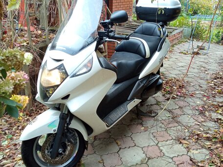 2007 Honda Silver Wing 400, белый, 320000 рублей, вид 1