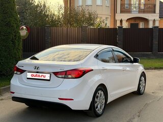 2014 Hyundai Elantra V (MD), белый, 935000 рублей, вид 5
