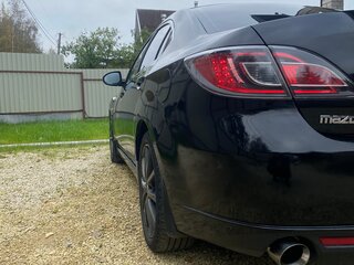 2008 Mazda 6 II (GH), чёрный, 750000 рублей, вид 5
