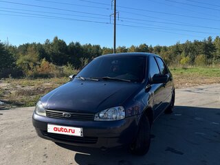 2007 Lada (ВАЗ) Kalina I, синий, 135000 рублей, вид 1