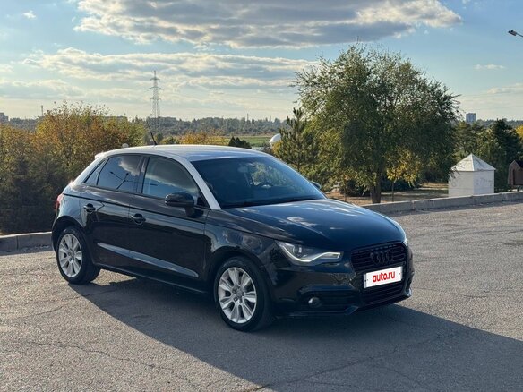2012 Audi A1 I (8X), чёрный, 1300000 рублей - вид 4