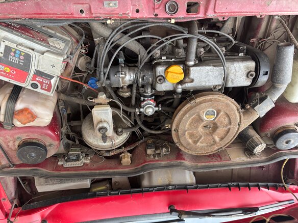 1991 Lada (ВАЗ) 2108 21086, красный, 100000 рублей - вид 9