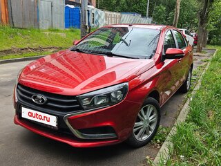 2019 Lada (ВАЗ) Vesta I, красный, 949000 рублей, вид 1