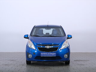 2011 Chevrolet Spark III, синий, 449000 рублей, вид 2