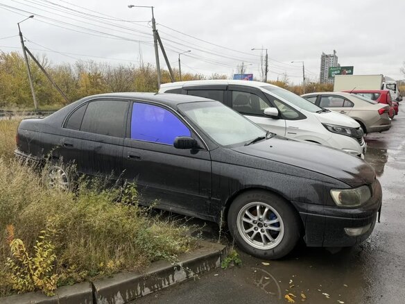1995 Toyota Corona IX (T190), чёрный, 350000 рублей - вид 2
