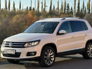 2014 Volkswagen Tiguan I Рестайлинг, белый, 1510000 рублей, вид 3