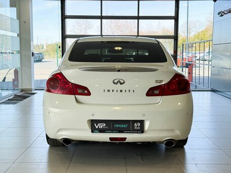 2012 Infiniti G25 IV, белый, 1387000 рублей, вид 5