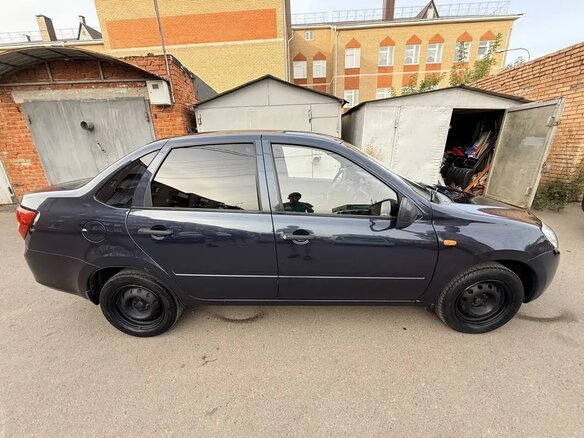 2012 Lada (ВАЗ) Granta I, синий - вид 1
