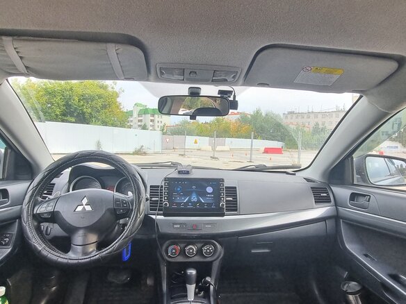 2008 Mitsubishi Lancer X, голубой, 650000 рублей - вид 5