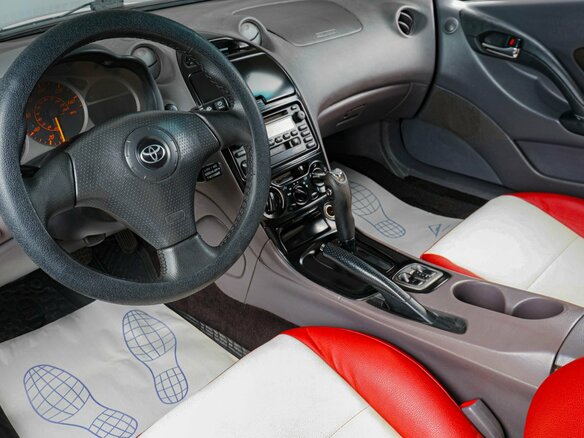 2001 Toyota Celica VII (T230), серебристый, 849000 рублей - вид 6