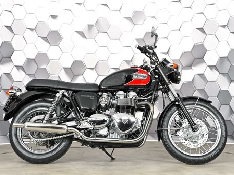 2008 Triumph Bonneville T100, чёрный, 539000 рублей, вид 3