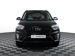 2021 Hyundai Creta I Рестайлинг, чёрный, 1664233 рублей, вид 2