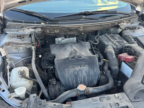 2010 Mitsubishi Lancer X, серый, 640000 рублей - вид 12