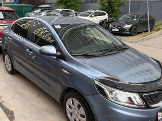2013 Kia Rio 4-speed III, голубой, 950000 рублей, вид 1