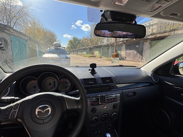 2007 Mazda 3 I (BK) Рестайлинг, красный, 600000 рублей - вид 8