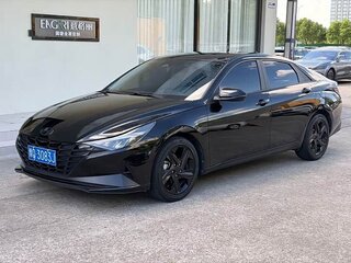 2022 Hyundai Elantra VII (CN7), чёрный, 1280000 рублей, вид 1