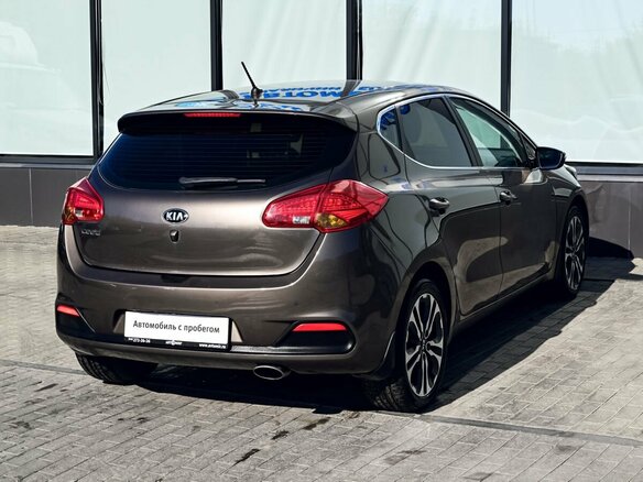 2014 Kia Ceed II, коричневый, 1259000 рублей - вид 4