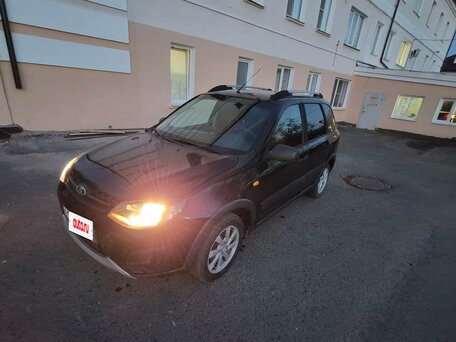 2016 Lada (ВАЗ) Kalina II, чёрный, 550000 рублей, вид 1