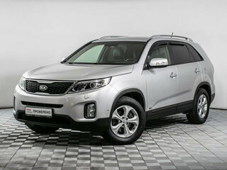 2014 Kia Sorento II Рестайлинг, серебристый, 2027000 рублей, вид 1