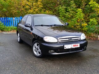 2008 Chevrolet Lanos I, чёрный, 230000 рублей, вид 1