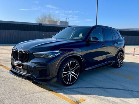 2021 BMW X5 40i IV (G05/G18), синий, 6100000 рублей, вид 1