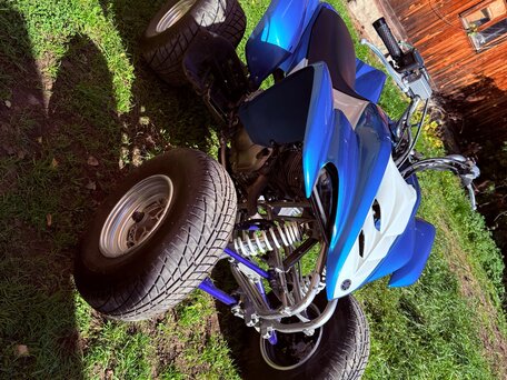 2005 Yamaha Raptor YFM350, синий, 600000 рублей, вид 2
