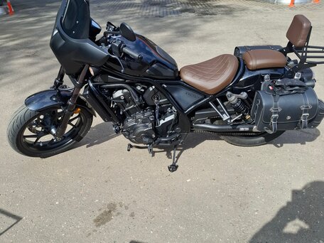 2022 Honda CMX 1100 Rebel, чёрный, 990000 рублей, вид 5