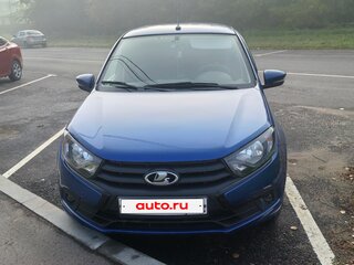 2022 Lada (ВАЗ) Granta Euro-2 I Рестайлинг, синий, 680000 рублей, вид 1