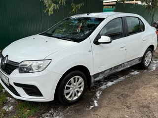 2021 Renault Logan II Рестайлинг, белый, 455000 рублей, вид 3