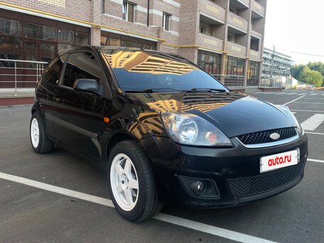 2007 Ford Fiesta Mk5, чёрный, 430000 рублей, вид 2