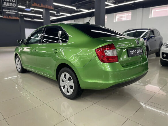 2017 Skoda Rapid I, зелёный, 1100000 рублей - вид 5