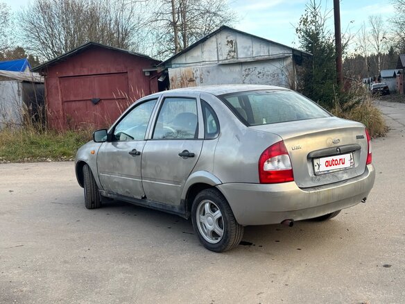 2007 Lada (ВАЗ) Kalina I, серый, 85000 рублей - вид 7