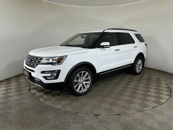 2016 Ford Explorer V Рестайлинг, белый