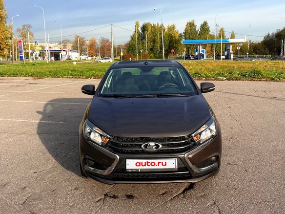 2017 Lada (ВАЗ) Vesta I, коричневый, 870000 рублей - вид 8