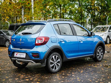 2017 Renault Sandero Stepway II, синий, 999000 рублей, вид 2