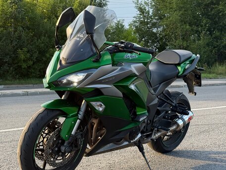 2019 Kawasaki Z 1000SX, зелёный, 930000 рублей, вид 2