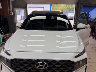 2020 Hyundai Santa Fe IV Рестайлинг, белый, 3800000 рублей, вид 2