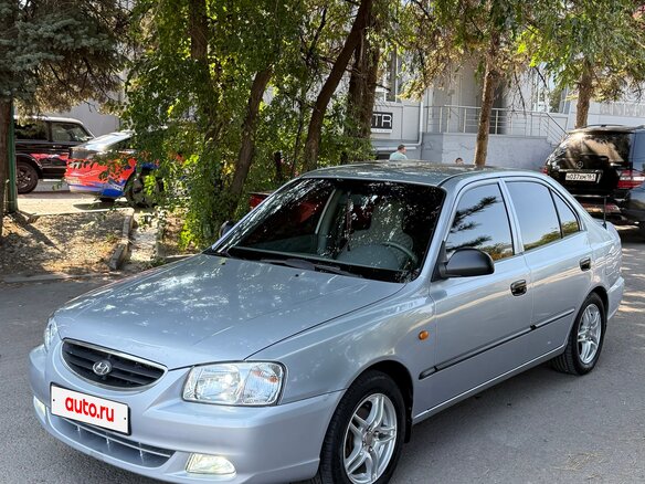 2007 Hyundai Accent ТагАЗ II, серый, 530000 рублей - вид 3