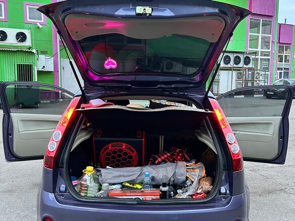 2006 Ford Fiesta Mk5, фиолетовый, 350000 рублей - вид 16
