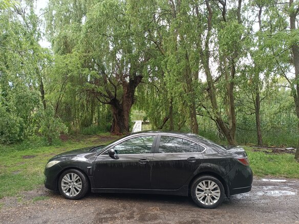 2008 Mazda 6 II (GH), чёрный, 700000 рублей - вид 4