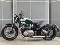 2017 Triumph Bonneville Bobber, зелёный, 1117000 рублей - вид 4