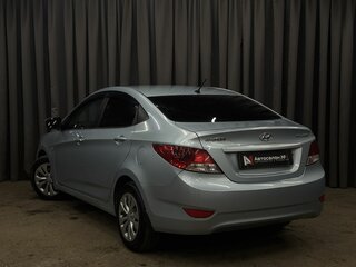 2012 Hyundai Solaris I, голубой, 679999 рублей, вид 5