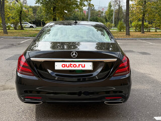 2019 Mercedes-Benz S-Класс 450 Long VI (W222, C217) Рестайлинг, чёрный, 5500000 рублей, вид 5