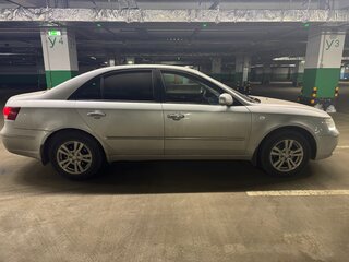 2008 Hyundai Sonata V (NF) Рестайлинг, серебристый, 750000 рублей, вид 4