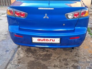 2009 Mitsubishi Lancer X, синий, 650000 рублей, вид 4