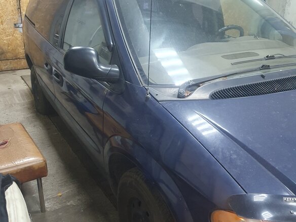 2003 Dodge Caravan 4-speed IV, синий, 350000 рублей - вид 8