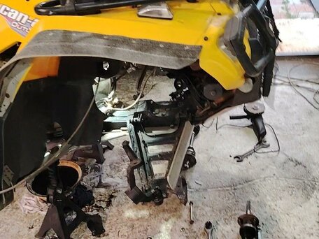 2008 BRP Can-Am Outlander Max XT 850, жёлтый, 850000 рублей, вид 4
