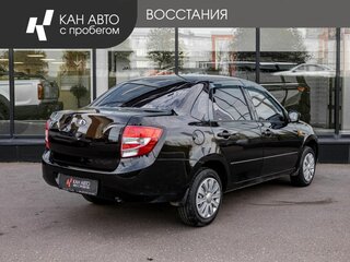 2015 Lada (ВАЗ) Granta I, чёрный, 361800 рублей, вид 3