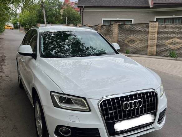 2013 Audi Q5 I (8R) Рестайлинг, белый, 2480000 рублей - вид 2